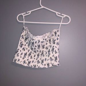GARAGE - flower print tube top